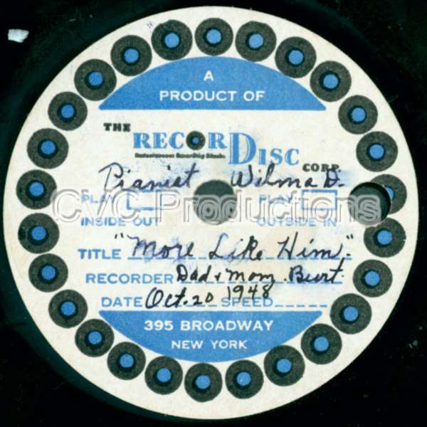 The RecorDisc Corp. Record